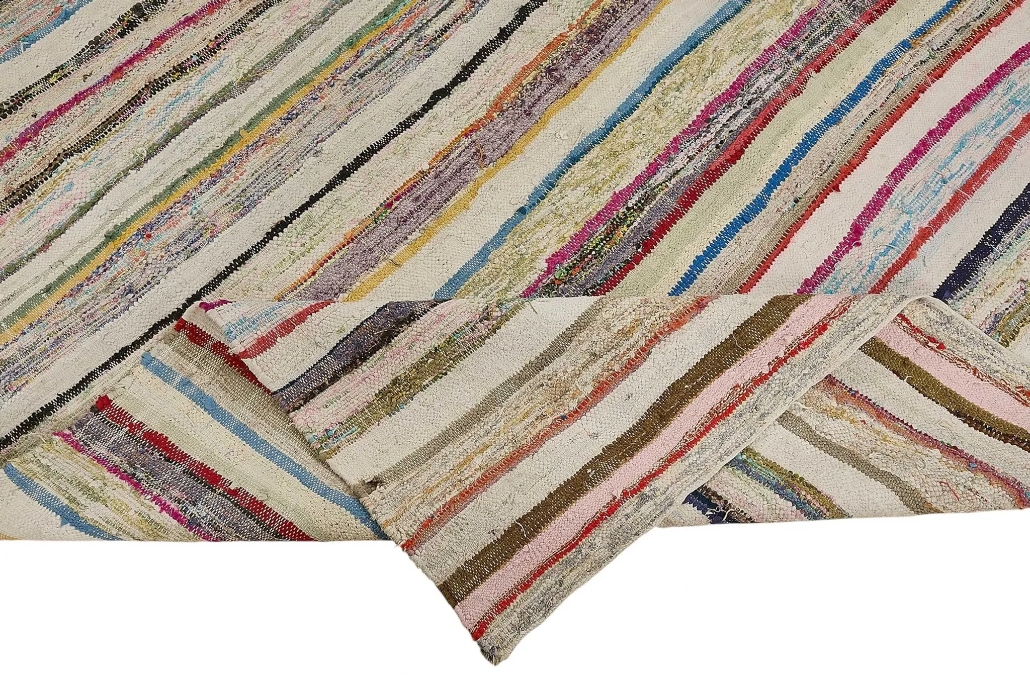 Turkish Handwoven Flatweave Chaput Kilim 178 cm x 305 cm