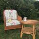 Rattan armchair