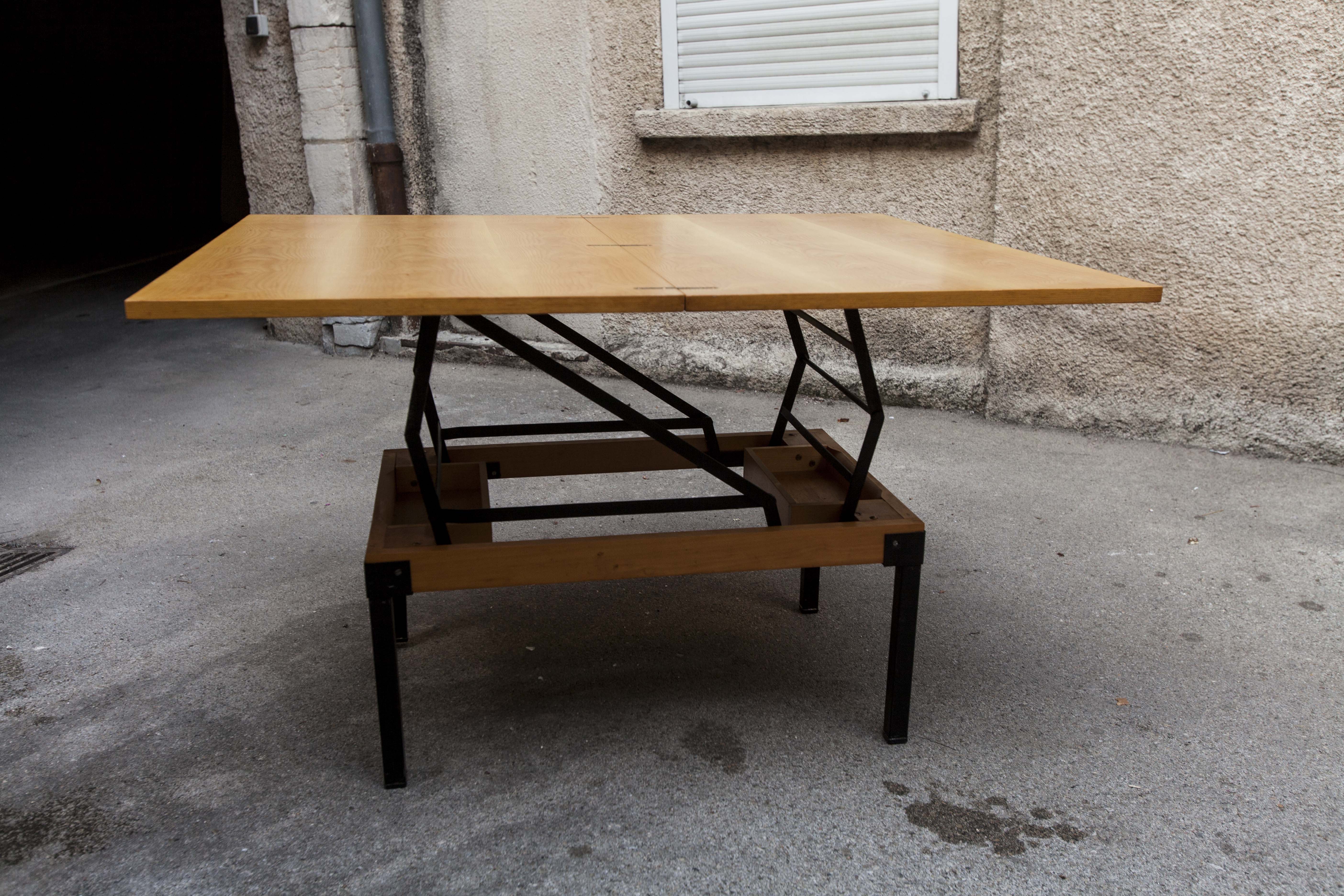 Table convertible high low 60's