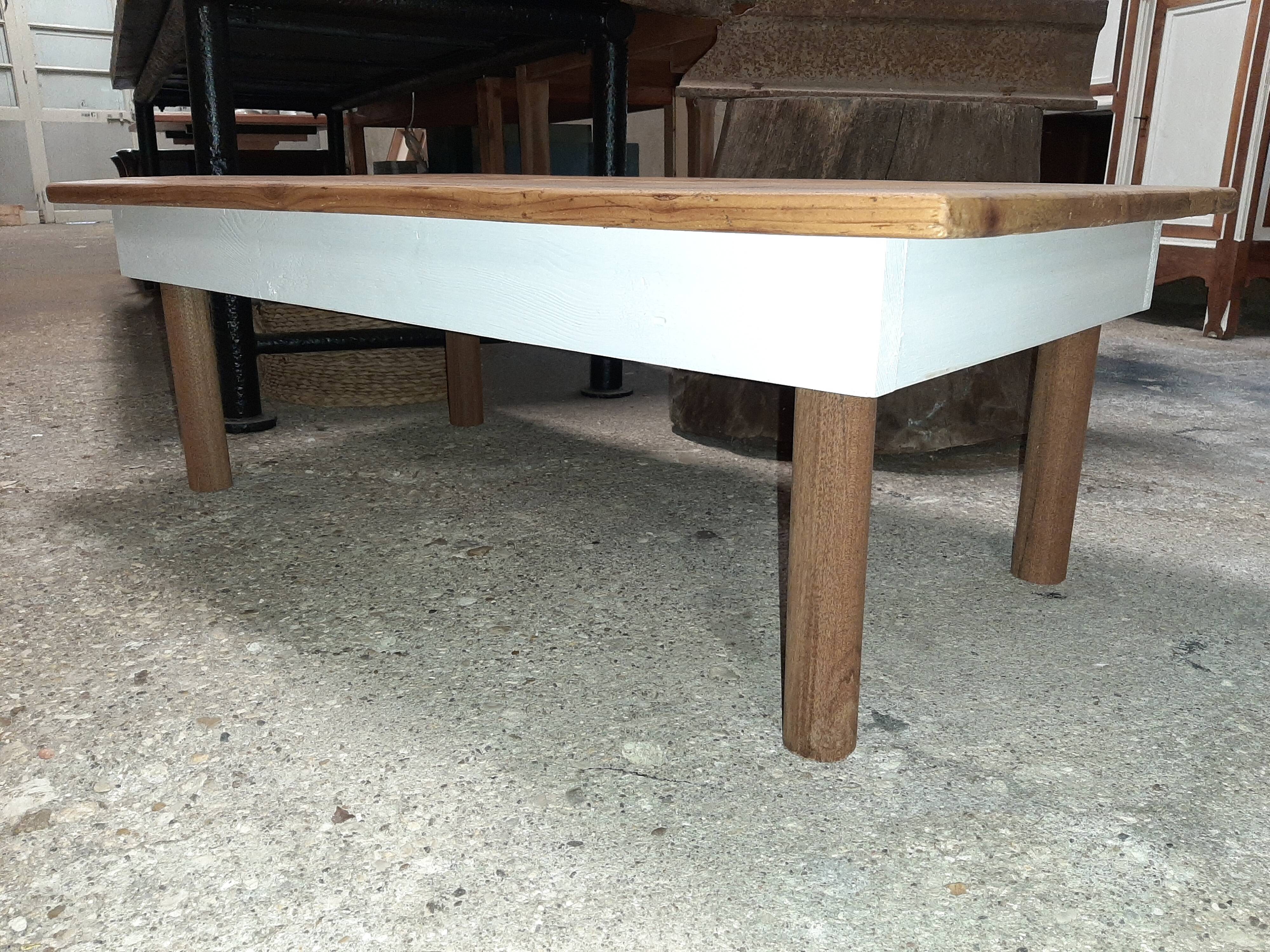 Solid pine coffee table