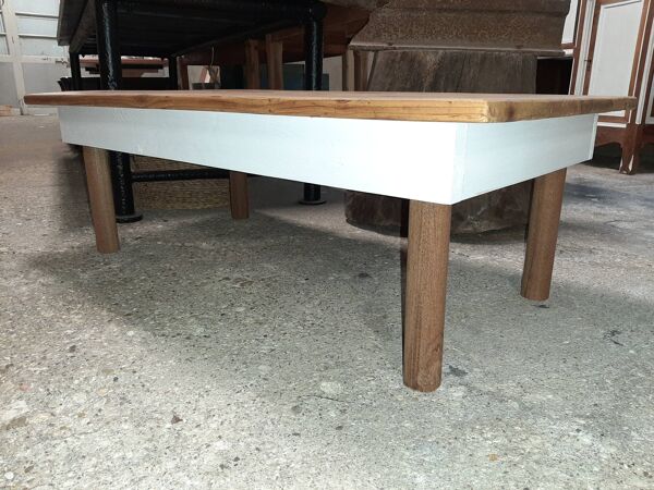 Table basse pin massif