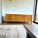 VINTAGE WOOD CHEST / BUFFET / LONG CABINET