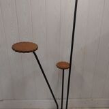 Vintage tripod floor lamp for plant holders