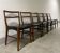 6x chaises en palissandre de Johannes Andersen