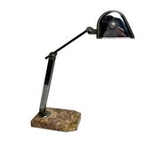 Art Deco, chrome and marble desk lamp FARE circa 1930