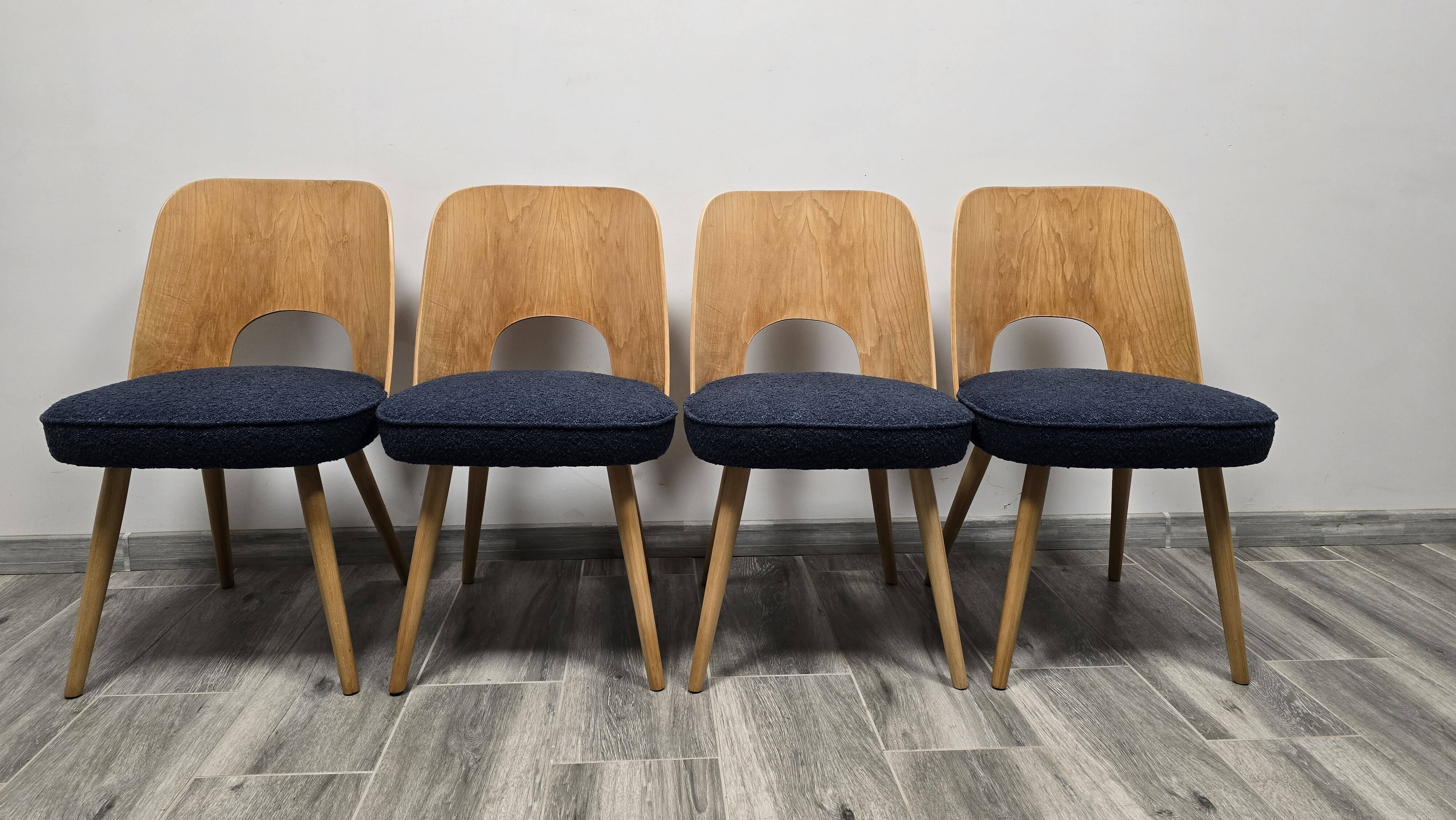 Dining Chairs by Oswald Haerdtl, 1950s, Set of 4