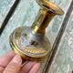Golden brass candlestick
