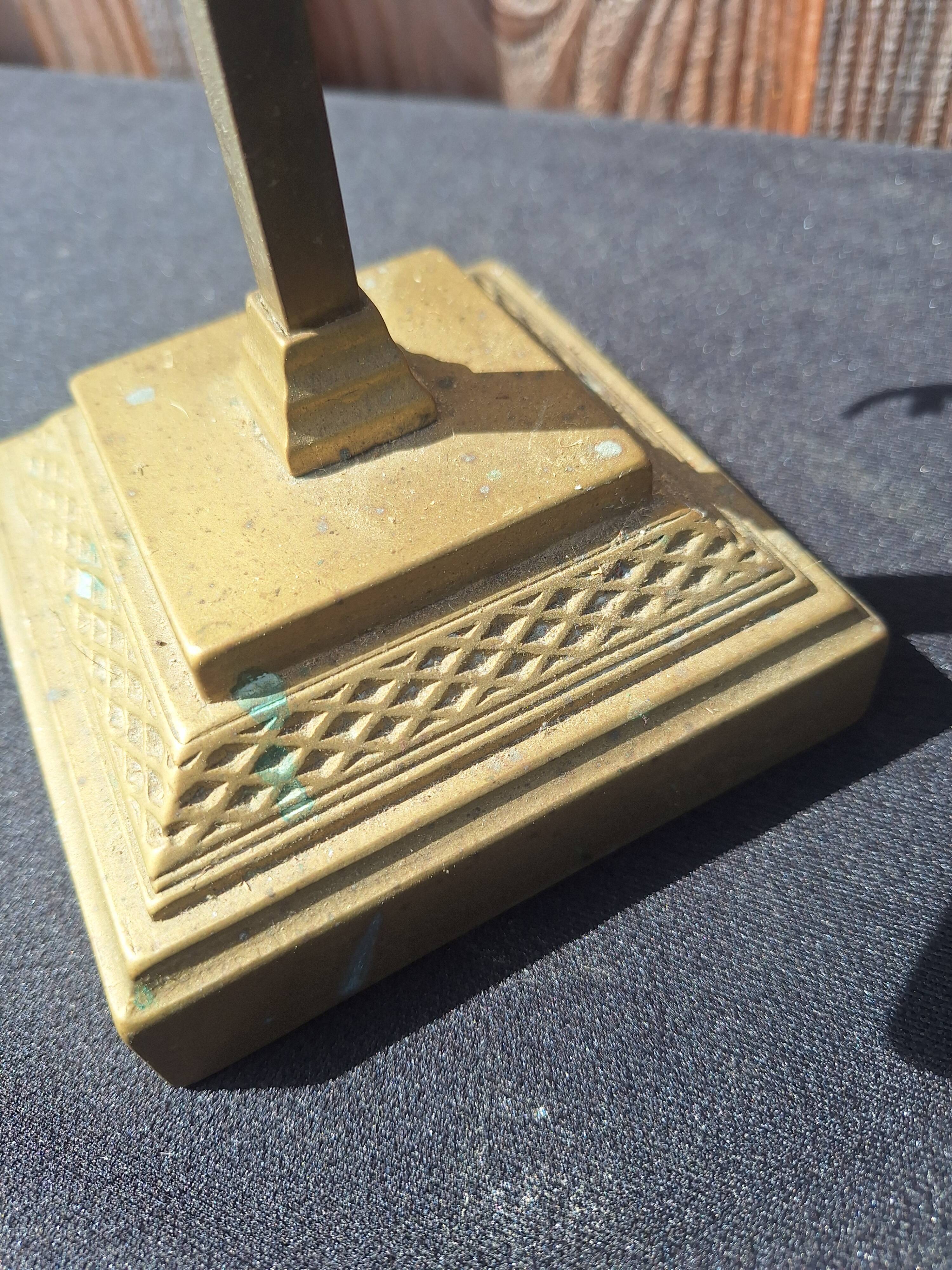 Art Deco Moorish Fireplace Tool Set 4 pieces