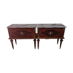 Paire de tables de chevet