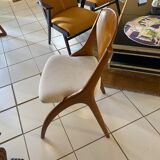 Scandinavian fabric chair