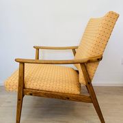 Fully Restored Vintage Armchair from Czechoslovakia 1960’s