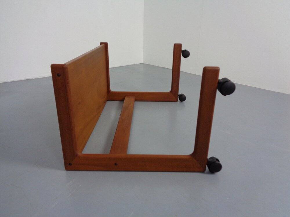 Teak Working Table, Denmark, 1960s