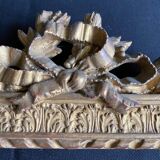 Frames (x2) XIX° - 35 / 51 cm / frame of 29.2 / 39.7 cm foliage 1 cm