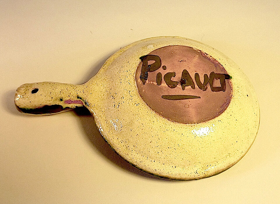 1950 Picault ceramic dish (ramekin)