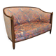 Canapé gondole ou banquette 2 places Art déco, France vers 1920