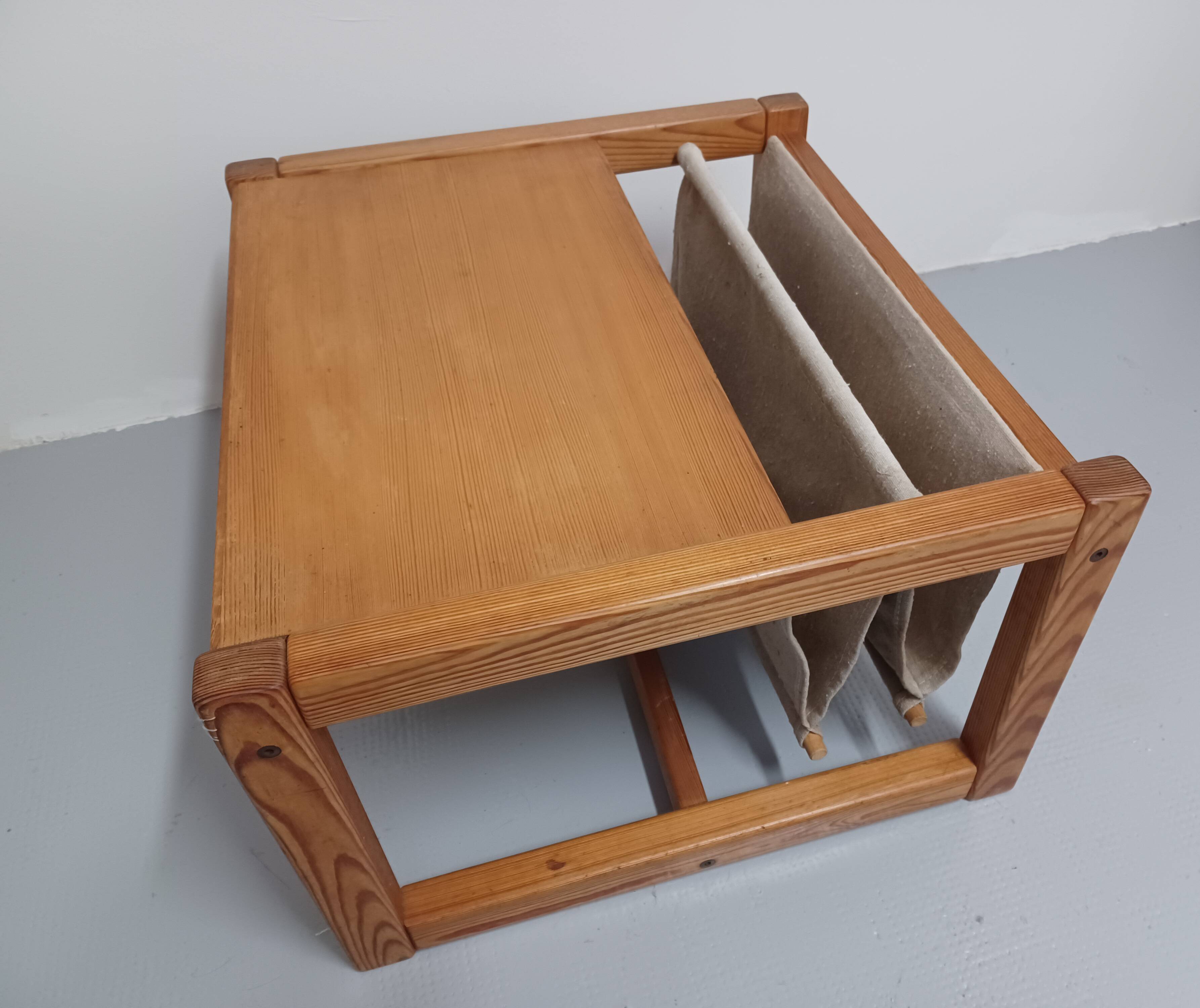 Coffee table, magazine rack, Karin Mobring, Ikea 70's