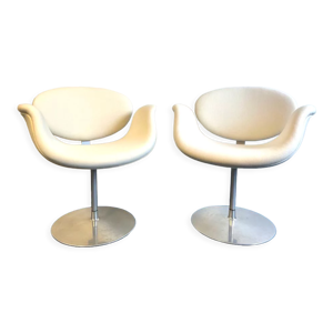 Paire de fauteuils Tulipe