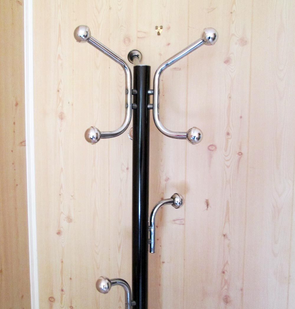Vintage coat rack on foot