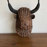 Wicker Minotaur head 1950