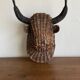 Wicker Minotaur head 1950