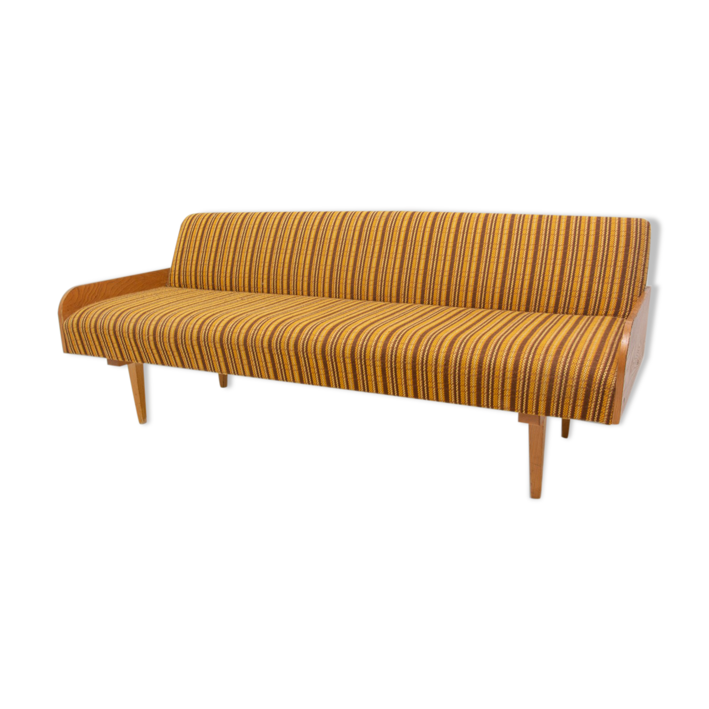 Canapé pliant du milieu du siècle, années 1960, Tchécoslovaquie