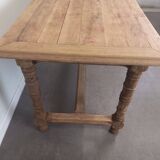 Oak farm table 158 cm