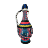 Multicolored scoubidou bottle with cap