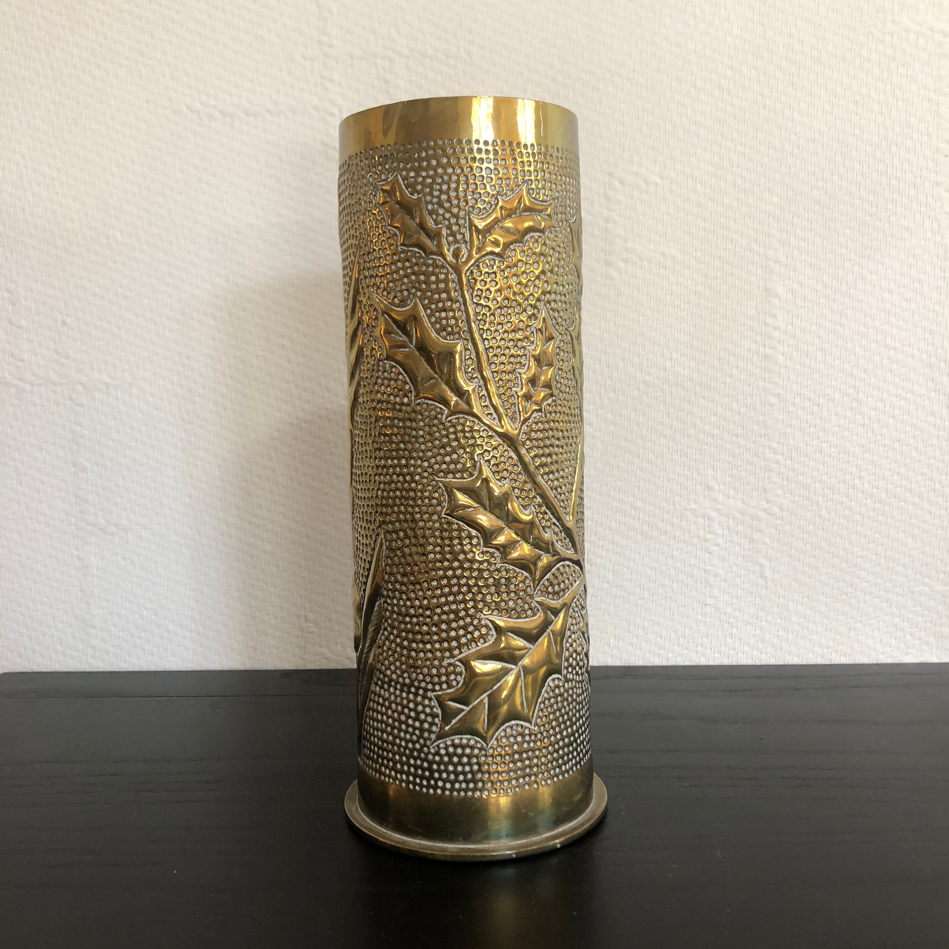 Brass vase