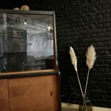 Restored vintage showcase buffet