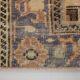 Tapis oriental vintage fait main orange pastel