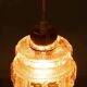 Vintage glass pendant from the 60s/70s, glass pendant from Sweden.