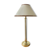 Lampe dorée vintage
