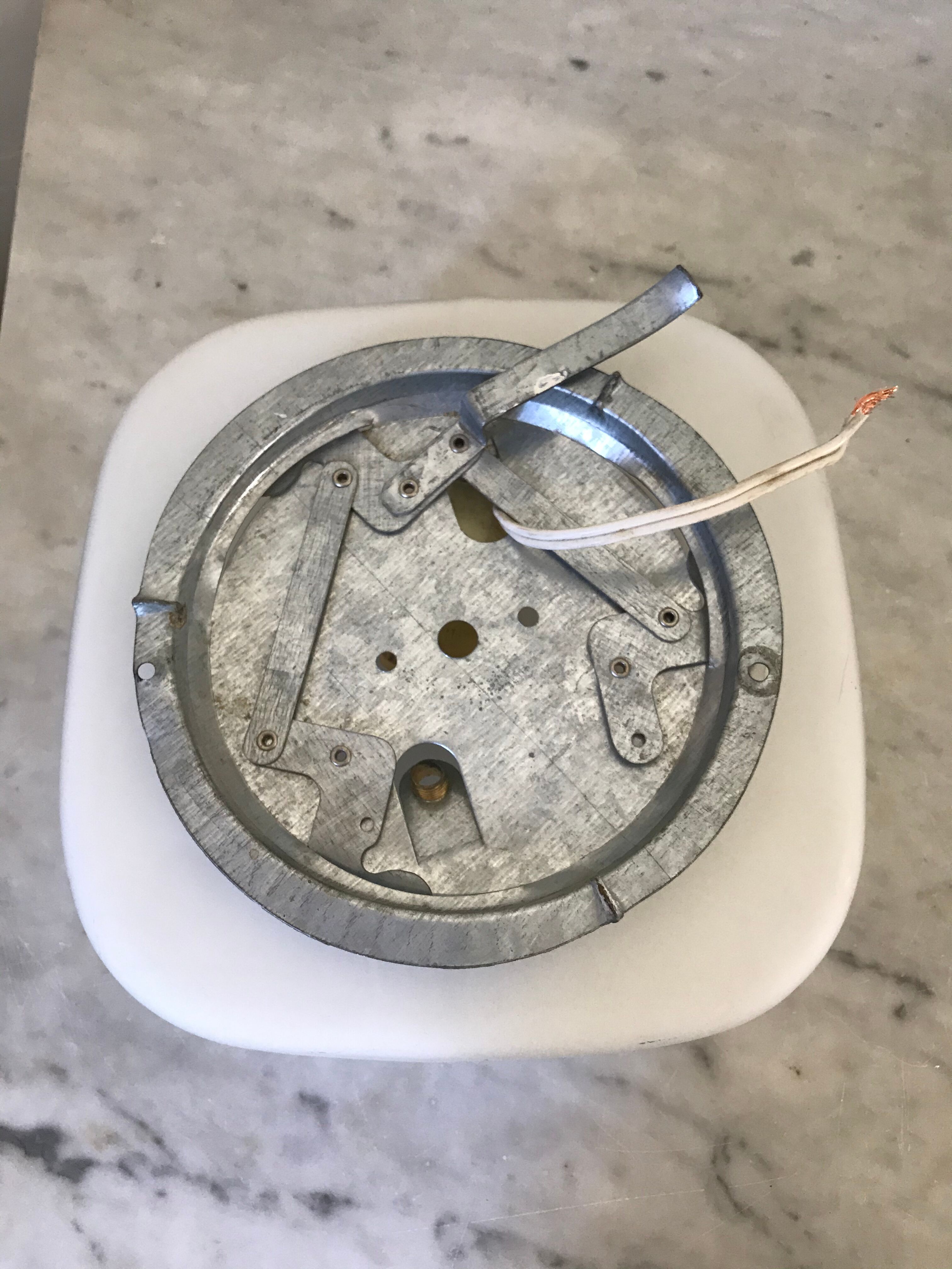 Sconce in vintage opaline