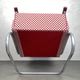 Thonet S-411 Armchair "Red & White"