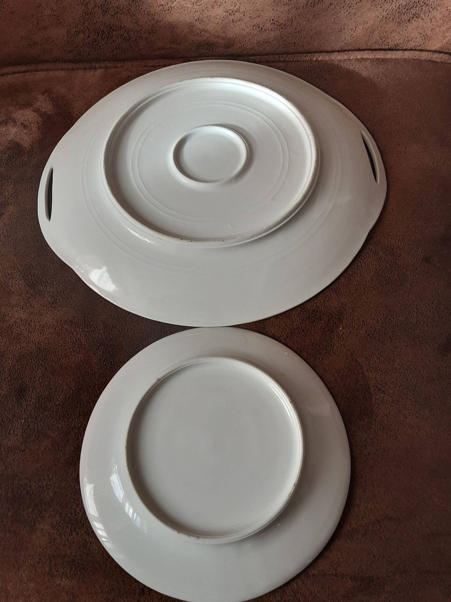 Porcelain dessert set