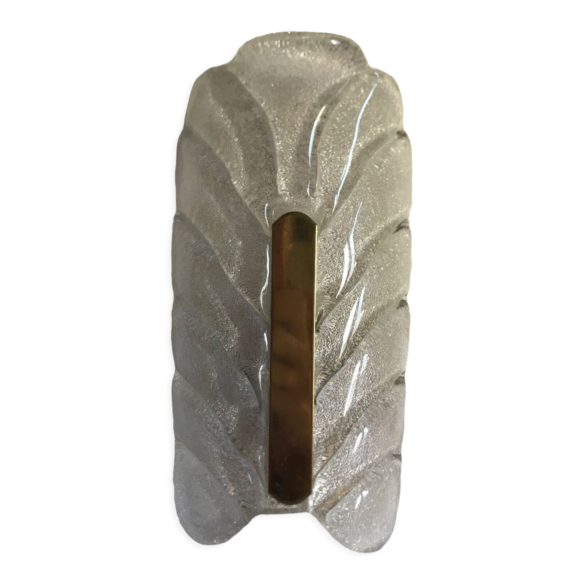 Glass foil wall lamp