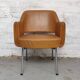 Fauteuils en cuir Deauville par Marc et Pierre Simon pour Airborne, années 1960