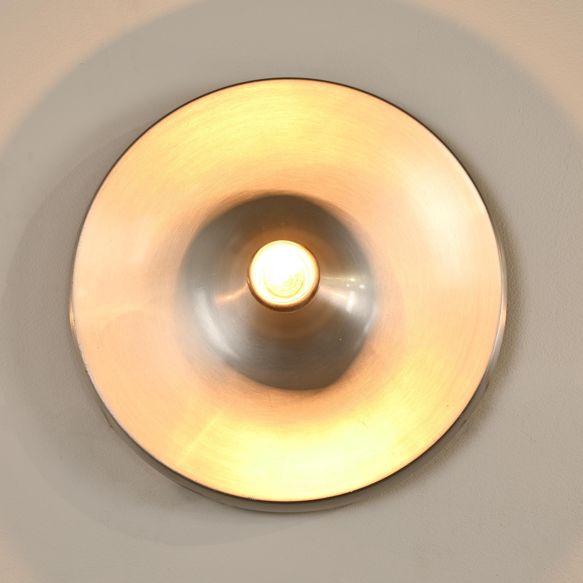Wall light selected by Charlotte Perriand for Les Arcs around 1970.