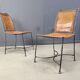 Spanish wrought iron dining chairs, 1960s