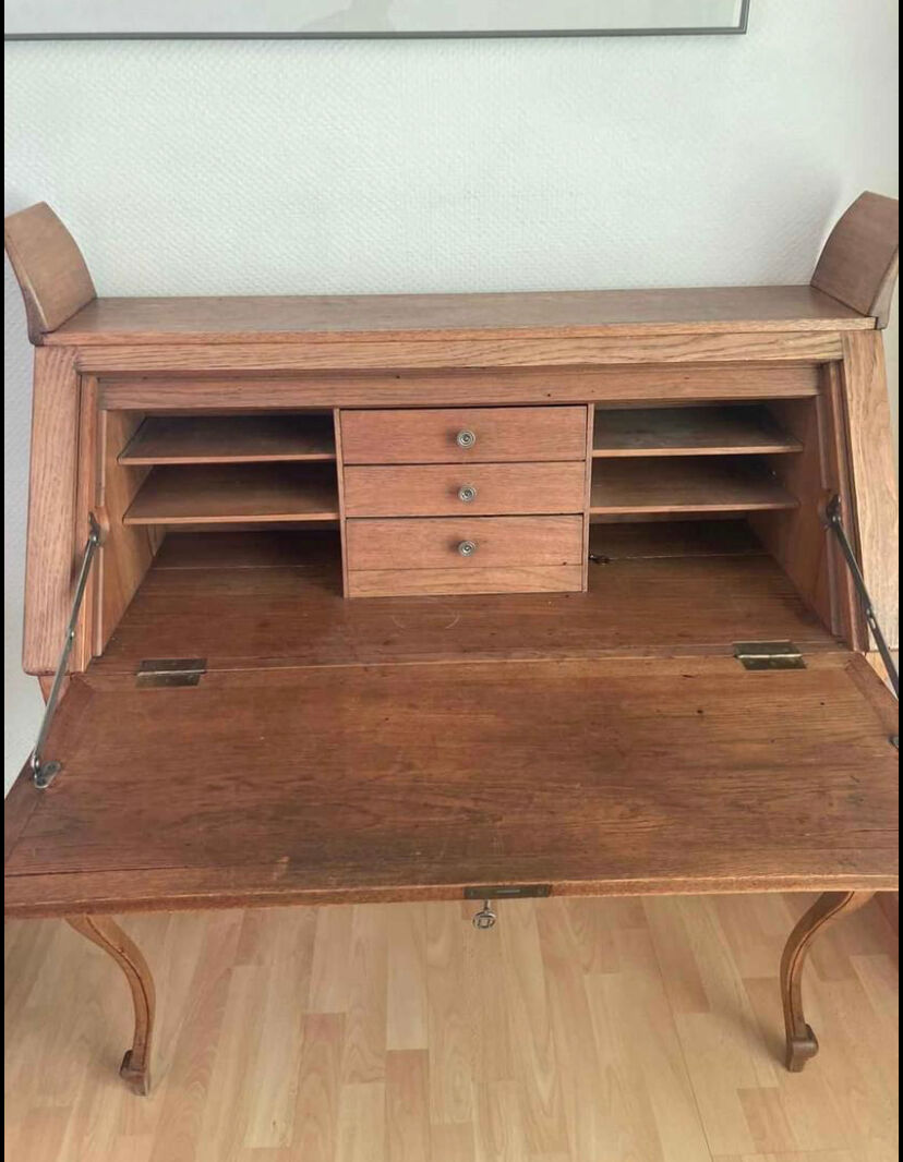 Wooden secretary
