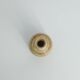 Small Mid-Century Modern Scandinavian Collection Vase in Beige Stoneware by Gunnar Borg for Höganäs