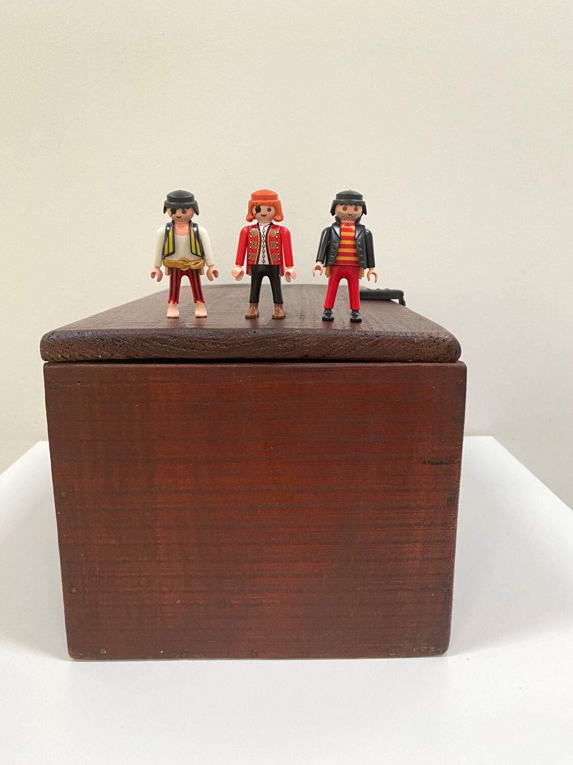 Large wooden box / crate from the 50s