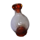Small carafe art deco pink glass