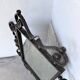 Brutalist wrought iron mirror 1940