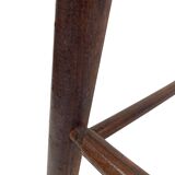 Vintage barstool, wood, 60s