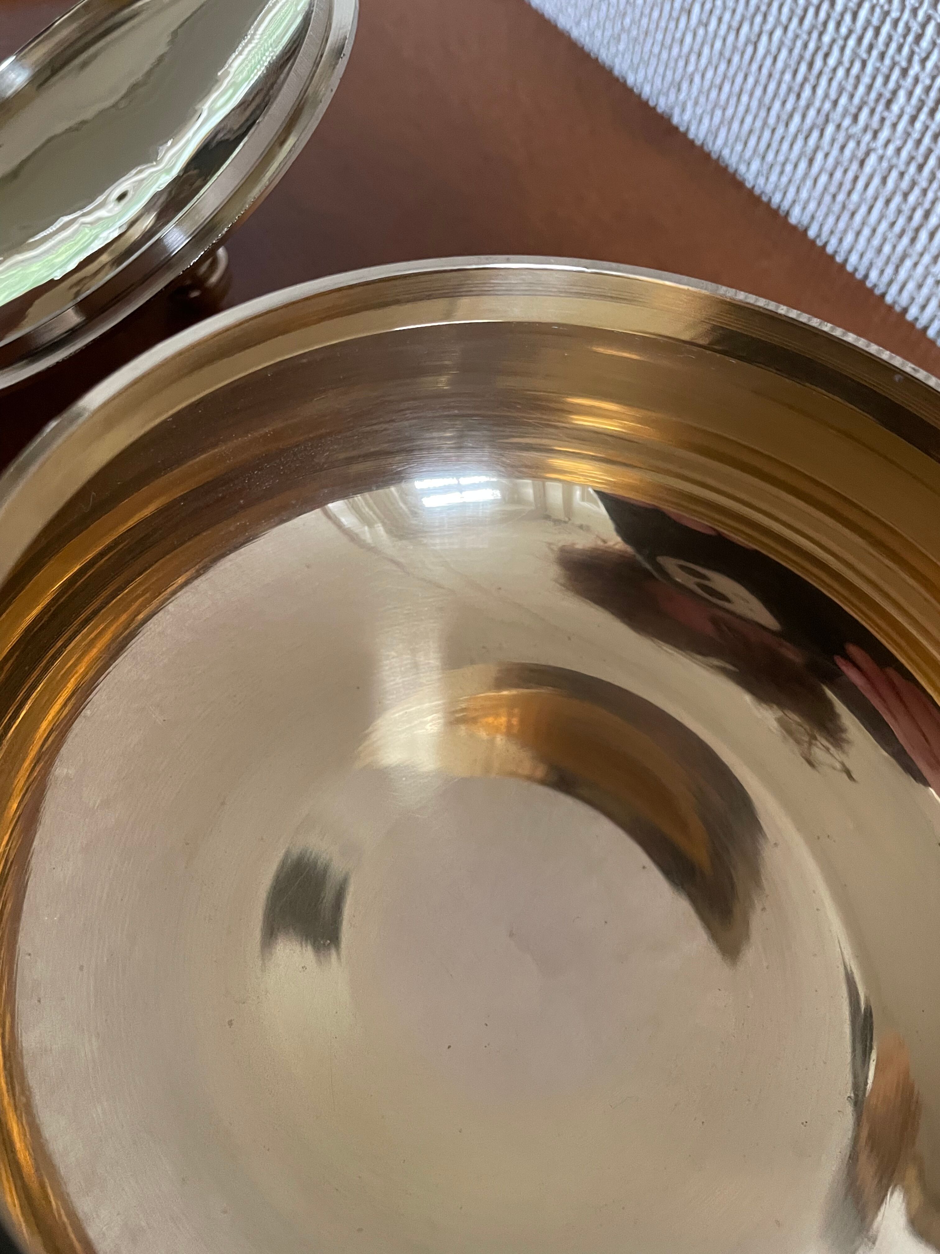 Cloisonné enamel candy box 70s