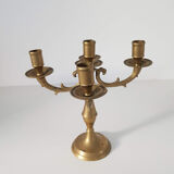Antique brass candlestick 4 branches