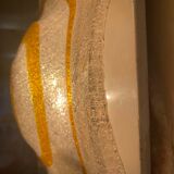 Mazzega two-tone Murano glass wall lamp, Italy 1970