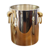 Vintage champagne bucket Lancel, France 1970's