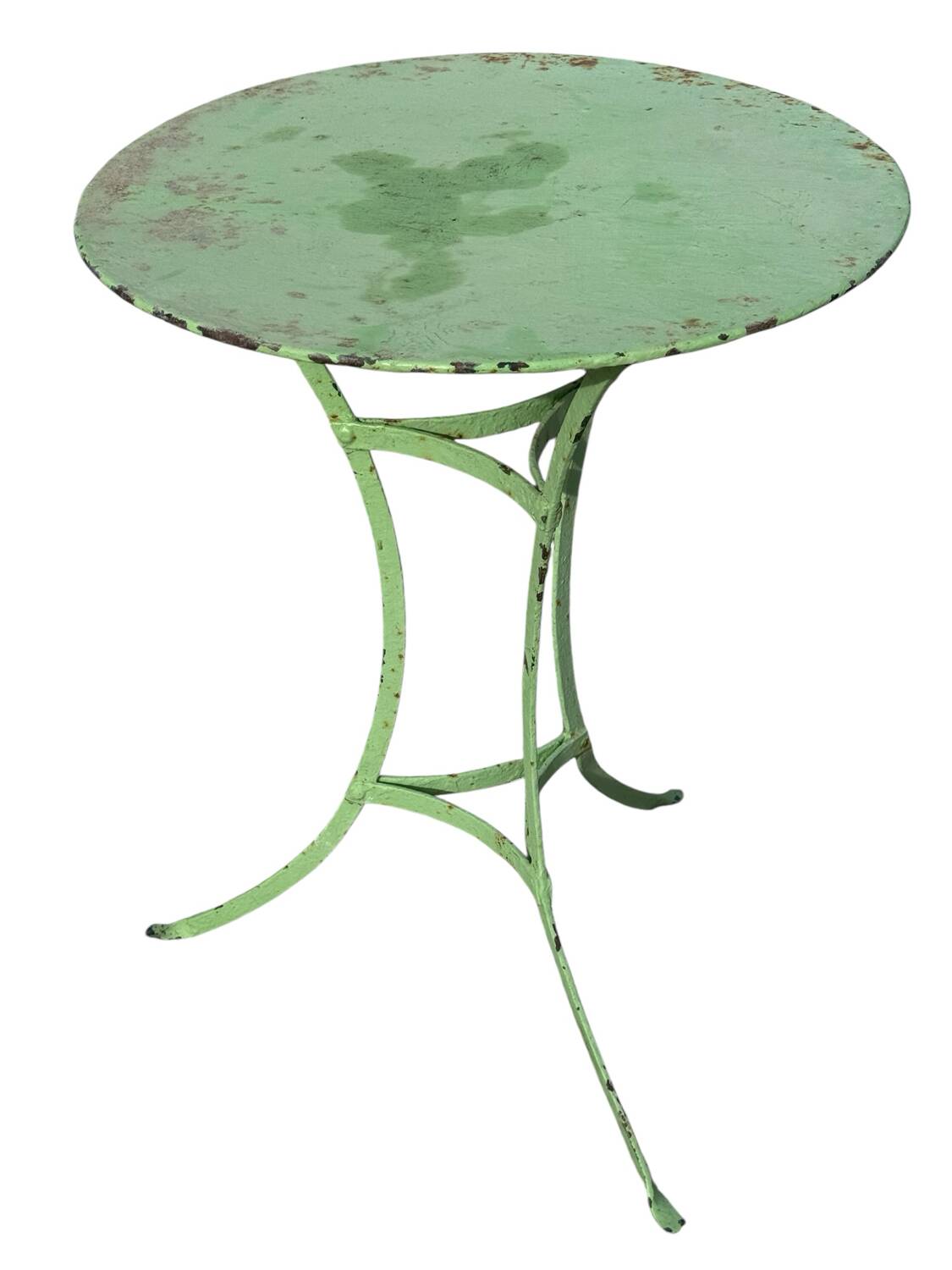 Wrought iron gueridon, France 1900